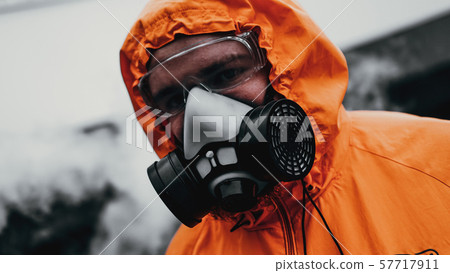 Protection respirator half mask for toxic gas 57717911