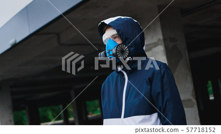 Protection respirator half mask for toxic gas 57718152