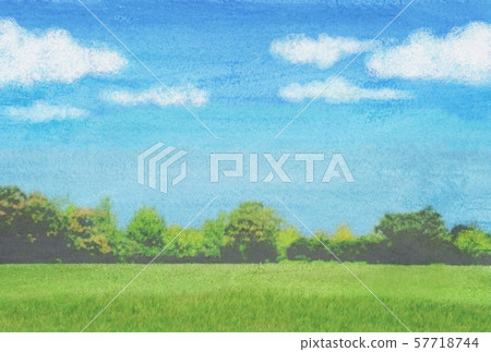Aozora Park Watercolor Aozora Park Watercolor 57718744