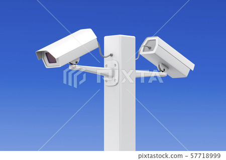 Two security cameras Two security cameras 57718999