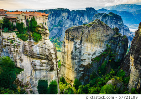 Monastery in Meteora, Greece 57721199