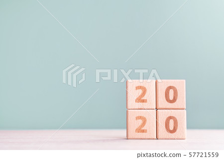 2020年新年擊敗目標具有挑戰性的木刻倒計時目標前夕新年快樂 57721559