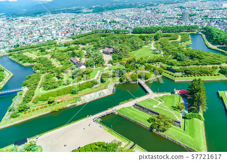 Hokkaido Summer Hakodate Special Historic Site Goryokaku Remains Hokkaido Summer Hakodate Special Historic Site Goryokaku Remains 57721617