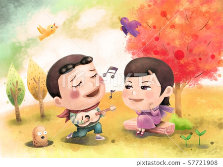 Painting illustration Painting illustration 57721908