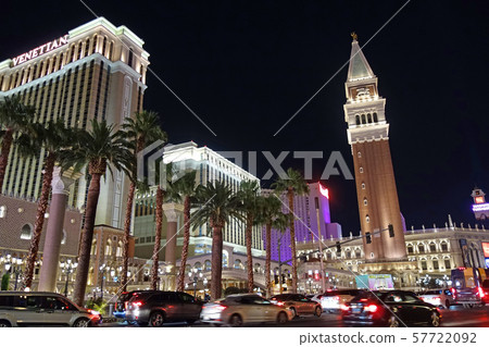 Las Vegas night view (Venetian Hotel) 57722092