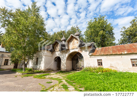 Gate of Znamensky Cathedral in Veliky Novgorod, 57722777