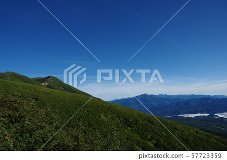 Mt. Ontakeyama in the summer Mt. Ontakeyama in the summer 57723359