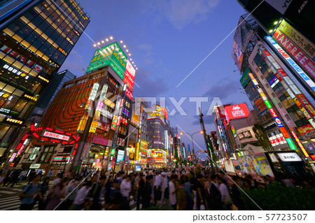 Tokyo cityscape in Japan I like Shinjuku, Kabukicho, etc. Tokyo cityscape in Japan I like Shinjuku, Kabukicho, etc. 57723507