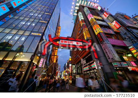 Tokyo cityscape in Japan I like Shinjuku, Kabukicho, etc. Tokyo cityscape in Japan I like Shinjuku, Kabukicho, etc. 57723510