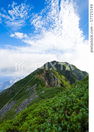 Narusawa-dake seen from the north Alps / Akazawadake direction 57725549