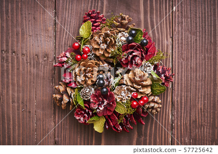 Christmas wreath Christmas wreath 57725642