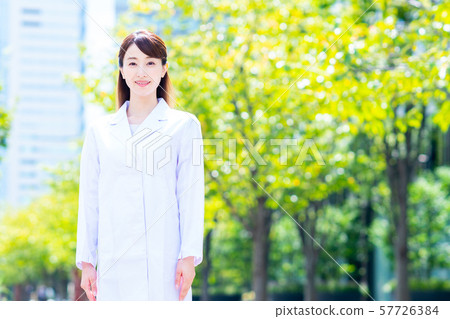 A lady in white A lady in white 57726384