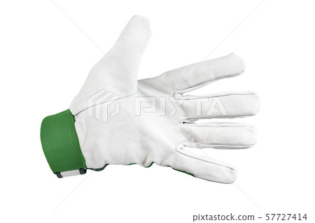 hand of the builder on a white background hand of the builder on a white background 57727414