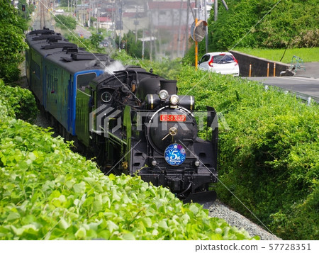 2019年夏天在釜石線的SL銀河 57728351