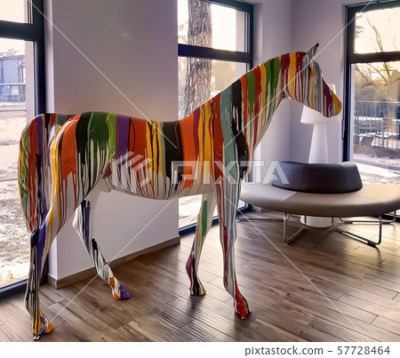 Horse in the company Horse in the company 57728464