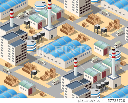 Seamless pattern factory 57728728