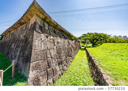 Summer in Hokkaido Hakodate Special Historic Site Goryokaku Remains Hangetsuho Summer in Hokkaido Hakodate Special Historic Site Goryokaku Remains Hangetsuho 57730210