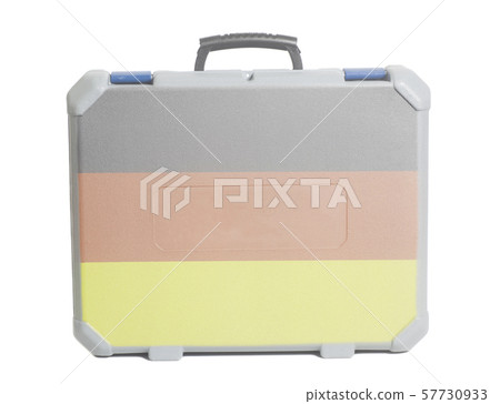 Business travel suitcase with German flag Business travel suitcase with German flag 57730933