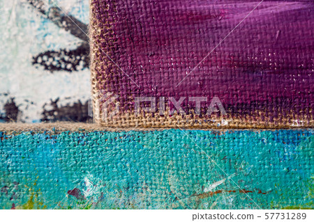 multicolored colors abstraction on canvas purple closeup multicolored colors abstraction on canvas purple closeup 57731289