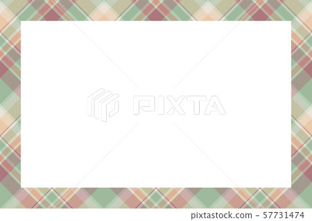 Vintage frame vector. Scottish border pattern Vintage frame vector. Scottish border pattern 57731474