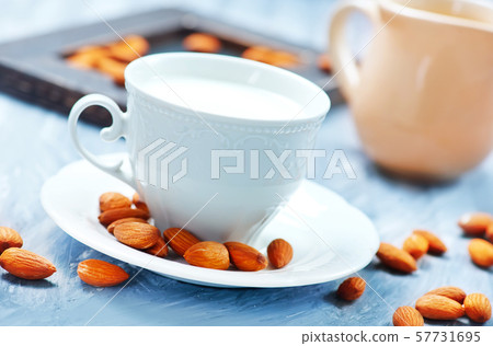 almond milk almond milk 57731695