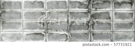 Old and dirt cement brick wall pattern texture. 57731921