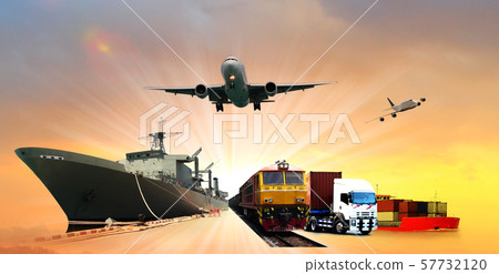 Transportation, import-export, logistics Transportation, import-export, logistics 57732120