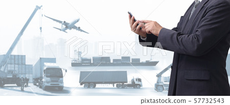 import export business and transportation 57732543