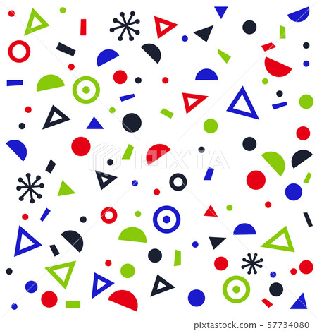 Primary color pattern - Stock Illustration [57734080] - PIXTA