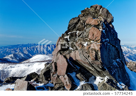 那須（Nasu）的頂部/ haus宿岳（Chausu-dake）和高原（Mt.Kogen）/富士 57734245