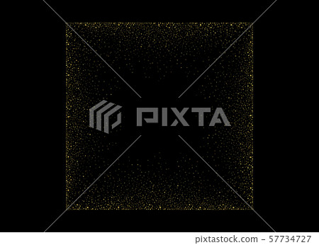 Gold square frame Gold square frame 57734727
