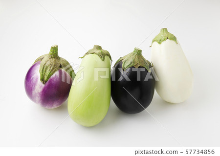 Various eggplants 57734856