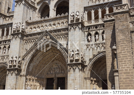 Cathedral in Toledo, Spain Cathedral in Toledo, Spain 57735104
