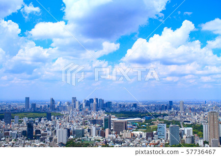 Tokyo cityscape 57736467