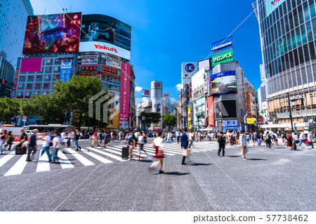  "Tokyo" Shibuya station square, scramble intersection 57738462