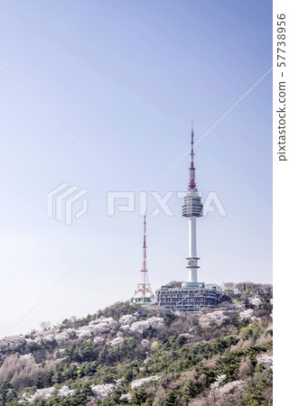 首爾市龍山區南山首爾塔南山首爾塔 57738956