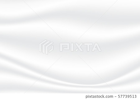 Abstract white and gray vector background. Satin 57739513