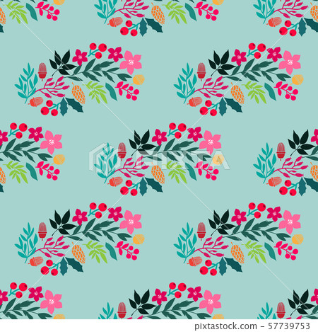 Christmas flower pattern1 Christmas flower pattern1 57739753