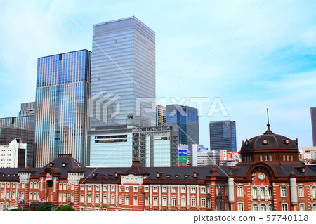 Tokyo cityscape Tokyo station Tokyo cityscape Tokyo station 57740118