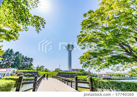 Hokkaido Summer Girls' Trip Hakodate Goryokaku Remains 57740160