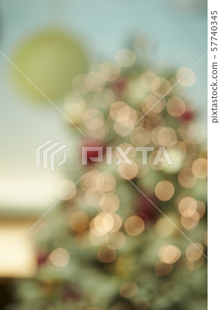 Christmas tree bokeh Christmas tree bokeh 57740345