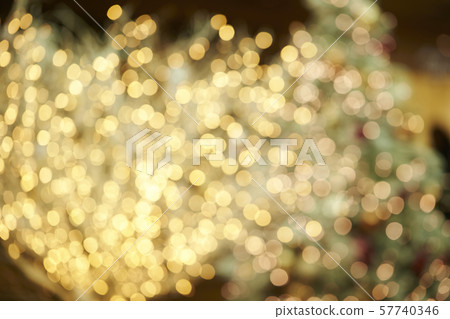 Christmas illumination bokeh Christmas illumination bokeh 57740346