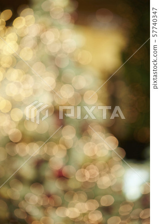 Christmas tree bokeh Christmas tree bokeh 57740347