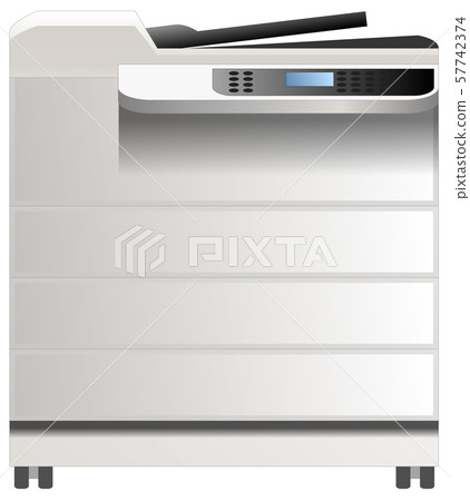 Copy machine - Stock Illustration [57742374] - PIXTA