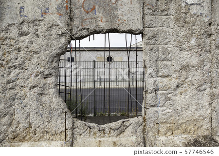 Remains of Berlin Wall 57746546