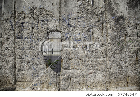 Remains of Berlin Wall 57746547