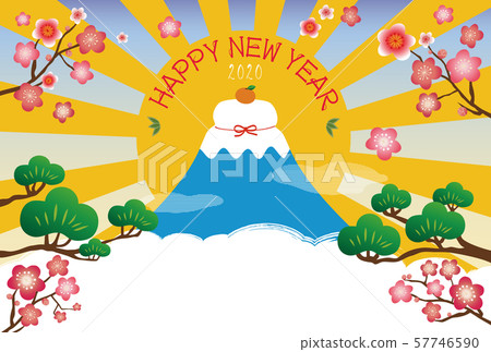 2020年新年卡 2020年新年卡 57746590