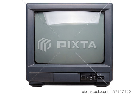 Vintage TV isolated on white background Vintage TV isolated on white background 57747100