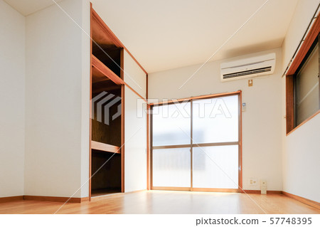 Empty room before and after transference Empty room before and after transference 57748395