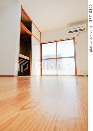 Empty room before and after transference Empty room before and after transference 57748396